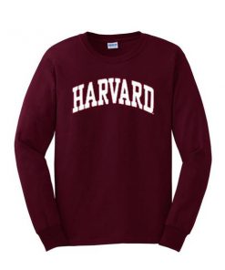 harvard maroon sweatshirt