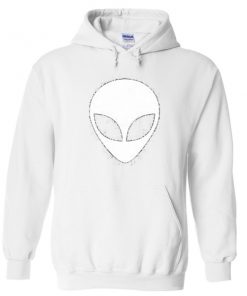 alien head hoodie