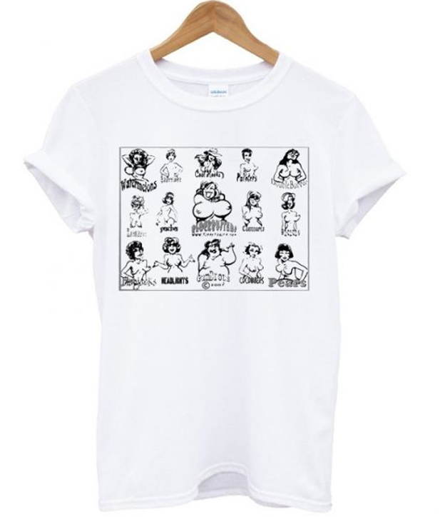 boobs on tshirt