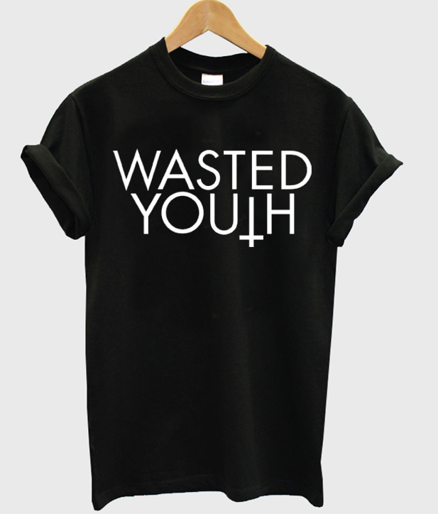 wasted youth band shirt