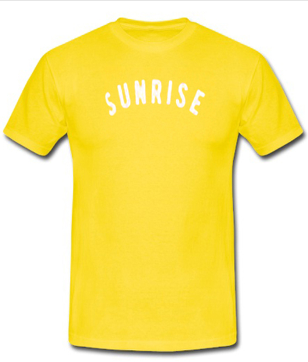 sunrise club t shirt