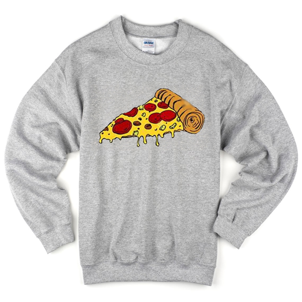 pizza roll sweatshirt