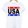 USA United States Of America Stars T-shirt