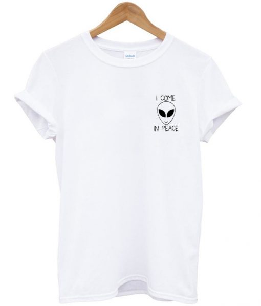 peace alien shirt