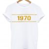 1970 yellow t-shirt