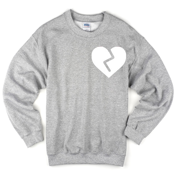 broken hearts club sweatshirt
