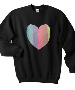 Love Colorful Sweatshirt