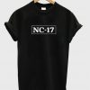 NC 17 T shirt