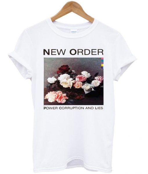 New Order Power Corruption and Lies T-shirt
