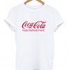coca cola real refreshment t-shirt