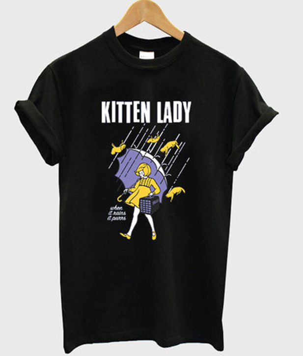 kitten lady sweatshirt