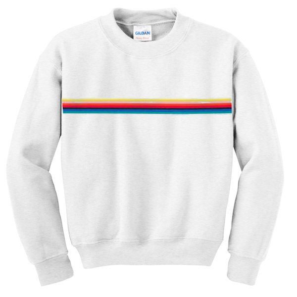 rainbow sweatshirt