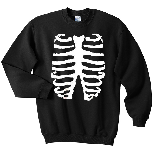 skeleton sweatshirt