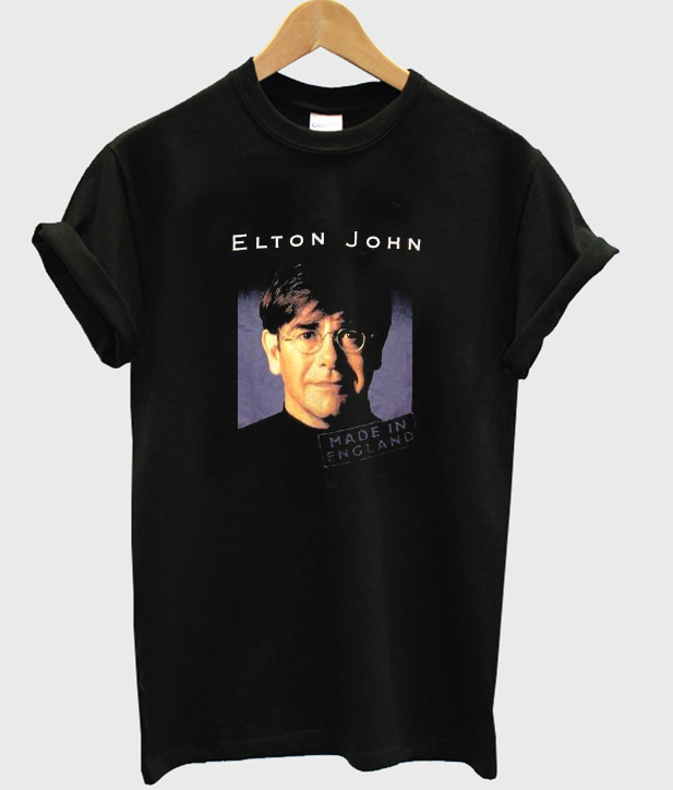 elton john made in england shirt