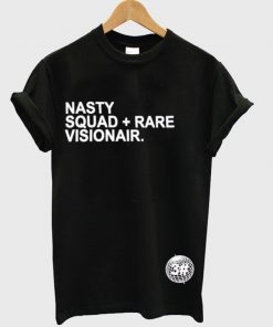 nasty squad + rare visionair t-shirt