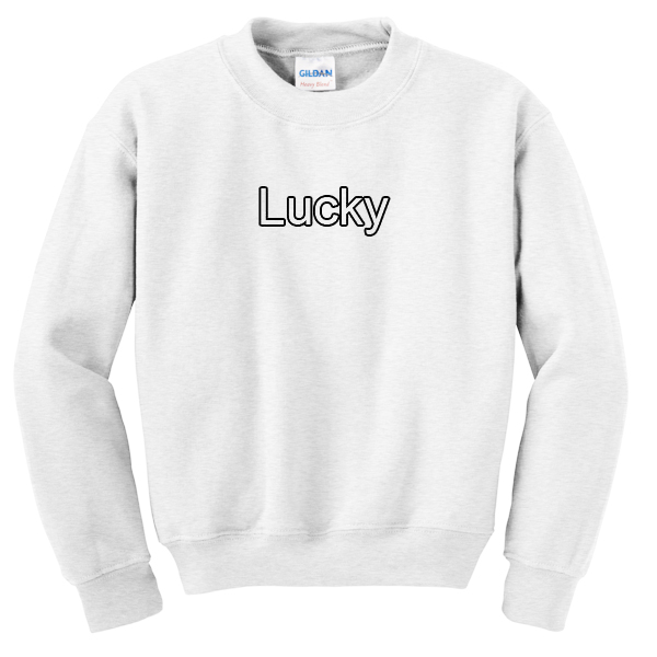 lucky sweatshirt
