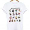 game of cats t-shirt