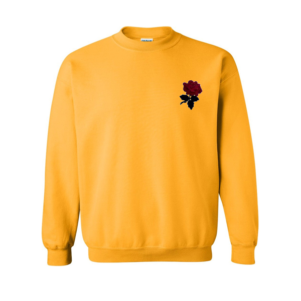 Yellow rose sweatshirt Clearance