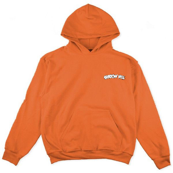 shadow hill orange hoodie