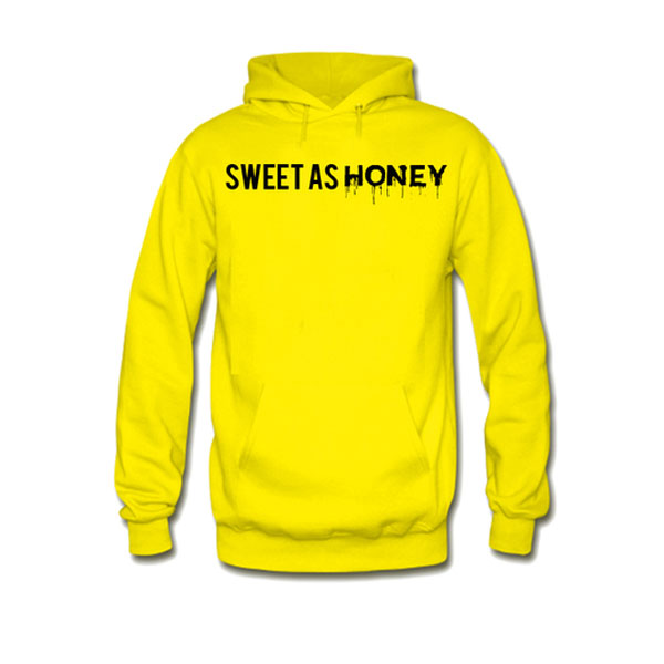 honey yellow hoodie