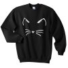 cartoon cat sweatshirt