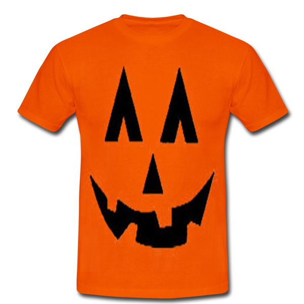 orange t shirt for halloween