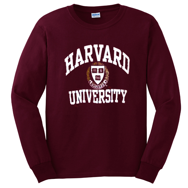 Harvard University Maroon Sweatshirt Teeshope Online Shop