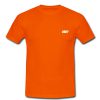 obey orange tshirt