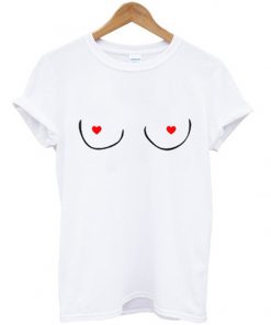 love boobs t-shirt