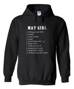 may girl hoodie
