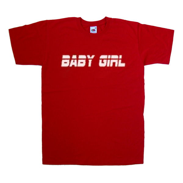 red baby girl shirt