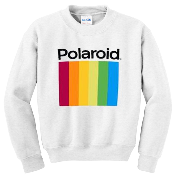 polaroid sweater