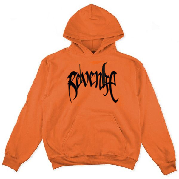 revenge hoodie orange real