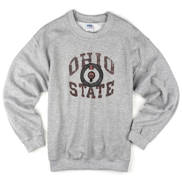 grey ohio state hoodie
