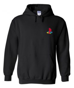 playstation logo hoodie