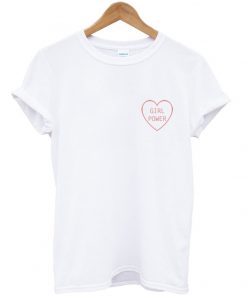 girl power love t-shirt
