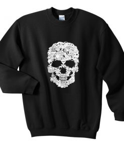 skull sweatshirt