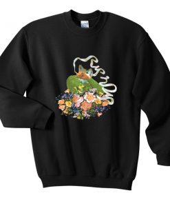 RIP and DIP flower sweatshirt