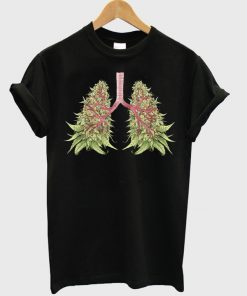 lung canabis t-shirt