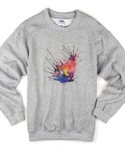 rainbow butterfly sweatshirt