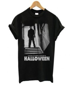 Halloween Michael Myers Stairs T Shirt