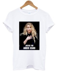 justice for amber heard t-shirt