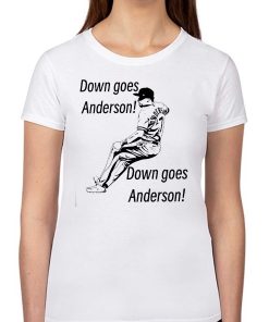 Jose Ramirez Down Goes Anderson T-shirt
