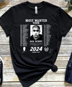 Bad Bunny Most Wanted Tour 2024 T-Shirt